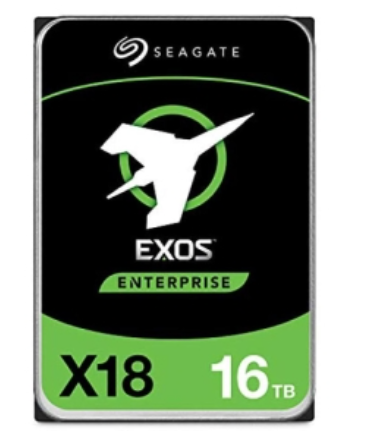 [Disco Duro Interno 16TB 3.5" SATA 6Gb/s 7200RPM 256MB, 512e/4KN, Hot Plug 24x7, para servidor y centro de datos, NAS & NVR, 5 Años de Garantía, Exos X18 Enterprise Seagate] H07002N